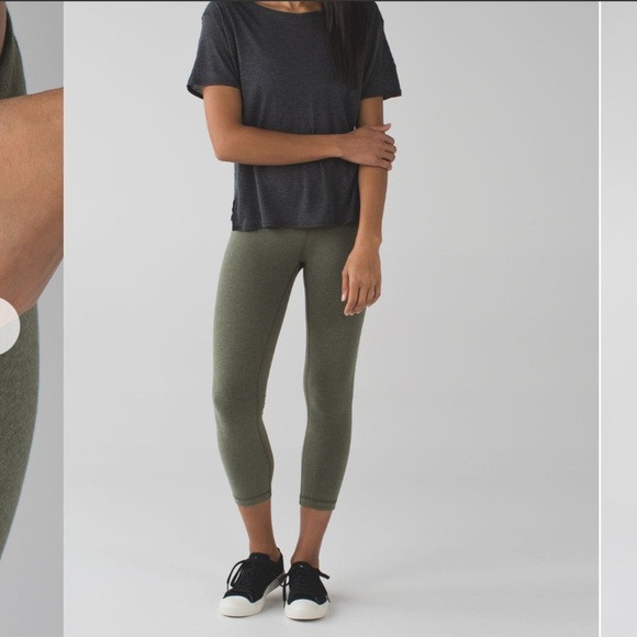 Lululemon Wunder Under Crop III *Cotton - Picture 1 of 6